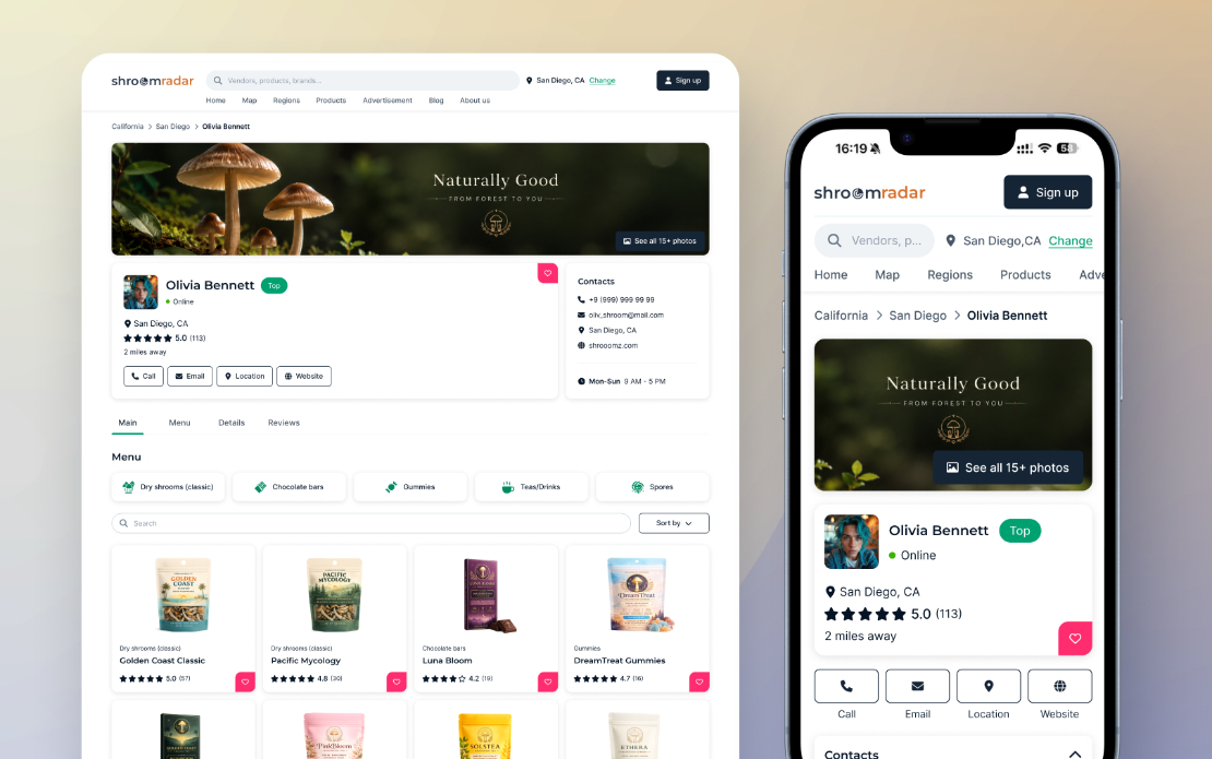 Map-Based Marketplace for Niche E-Commerce