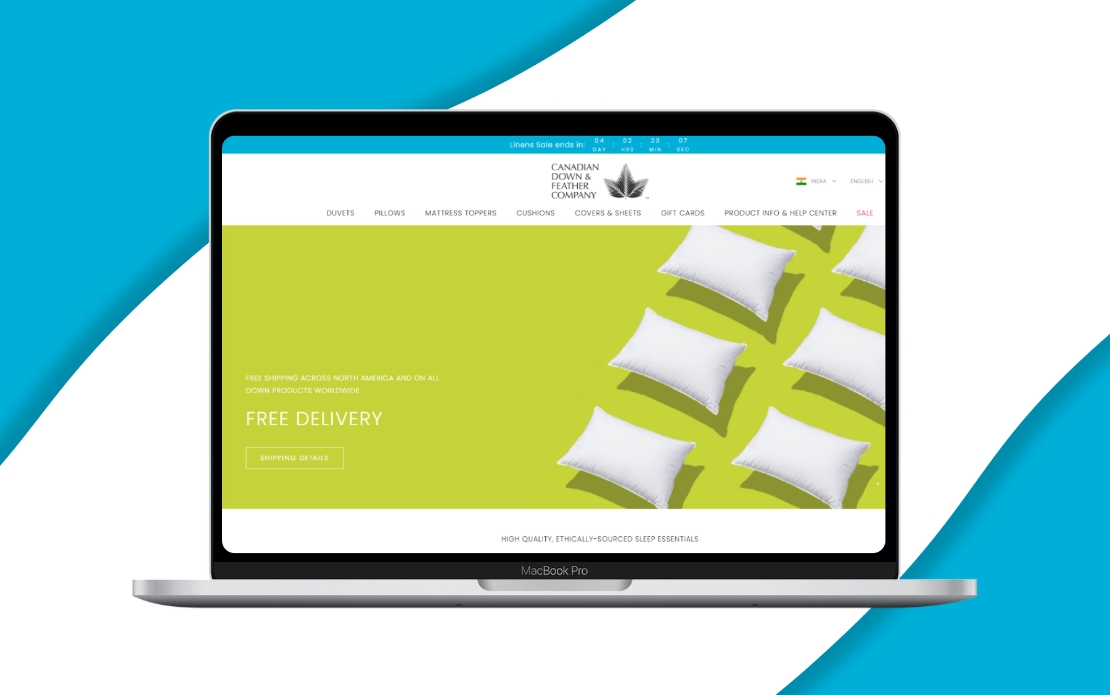 Canadian Down & Feather (Shopify Plus)