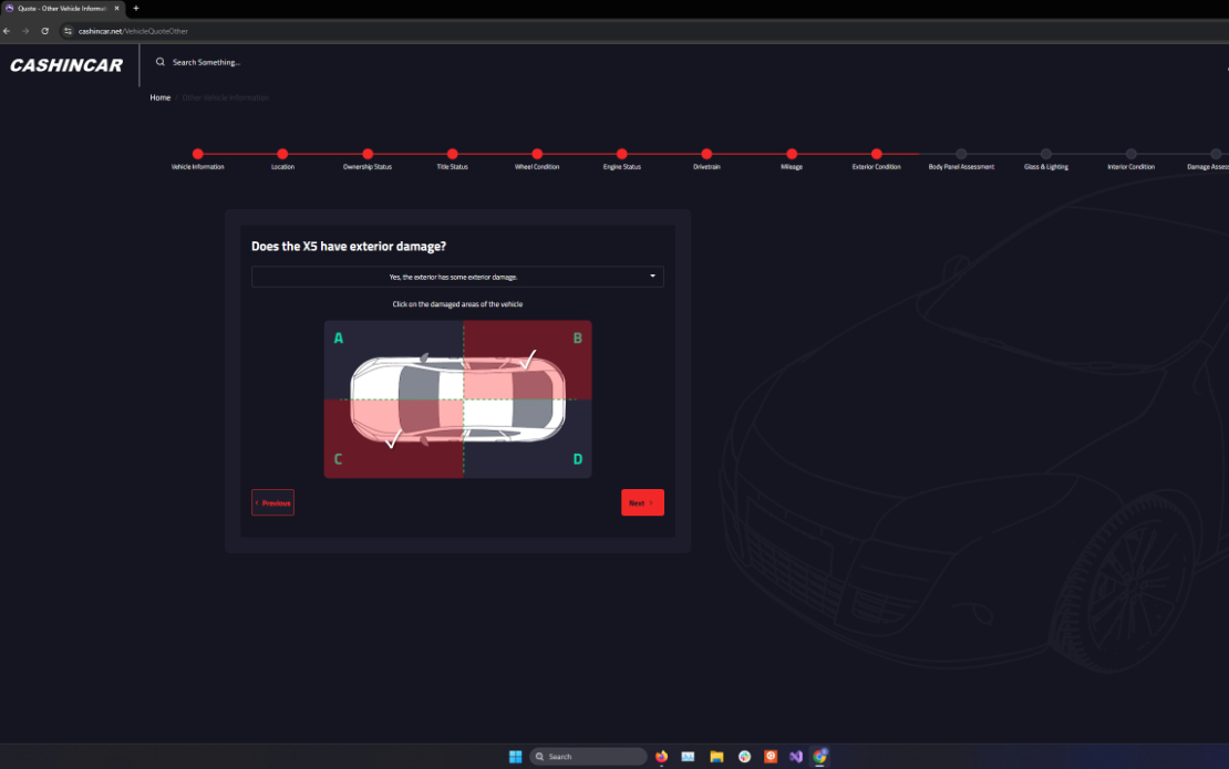 Automotive Purchasing Portal