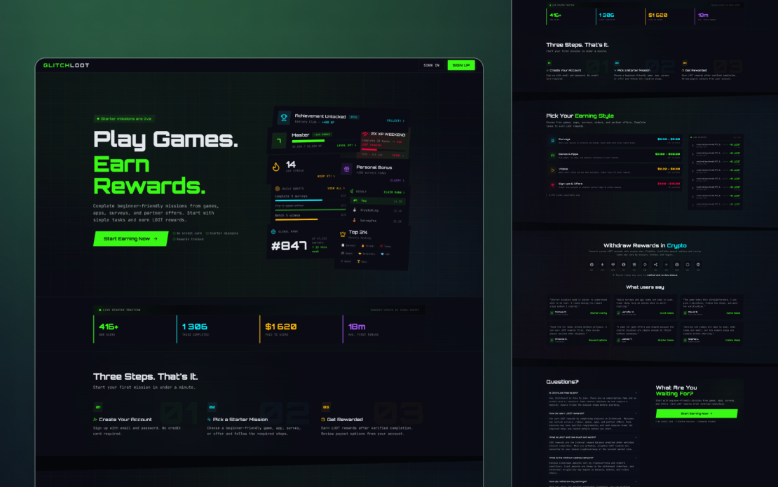 Crypto Rewards & Offer Aggregator