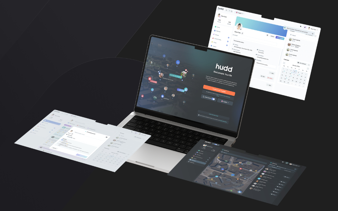 HUDD – Hyperlocal Social App (Web & Mobile)