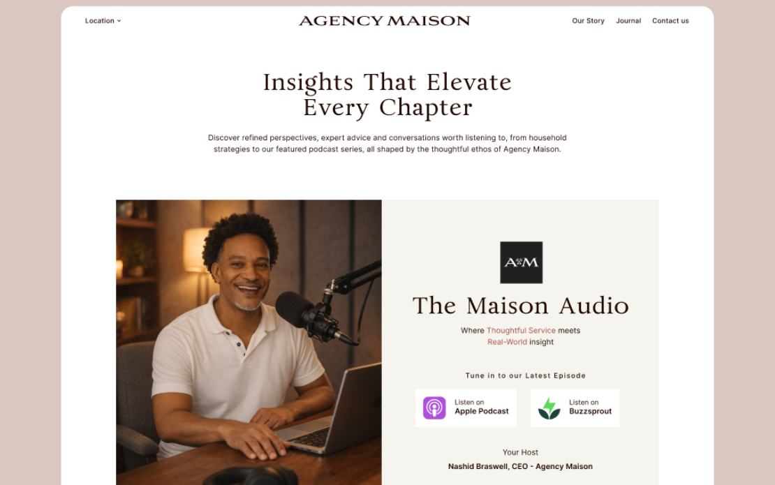 Agency Maison - UX Luxury Staffing Agency