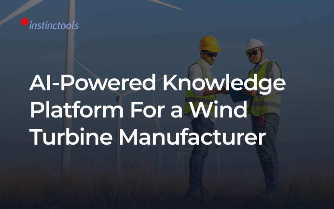 AI-Powered Knowledge Platform For a Wind Turbine Manufacturer