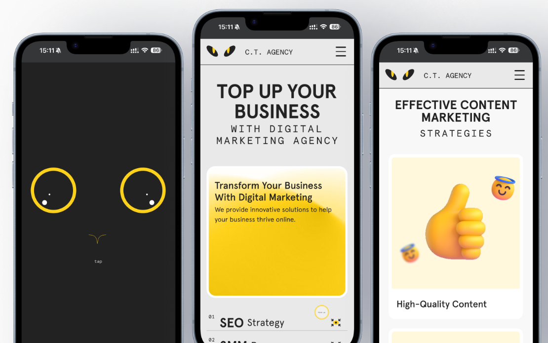 C.T. Agency – Digital Marketing Agency Web Product