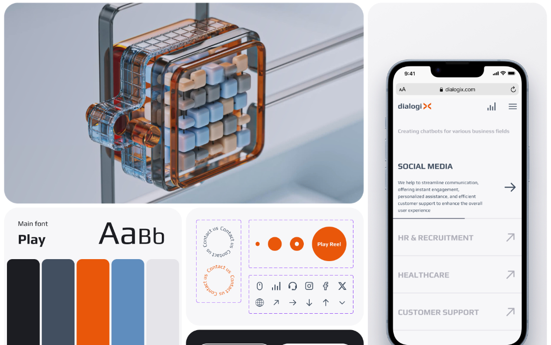 DialogiX – AI Chatbot Platform Web Product