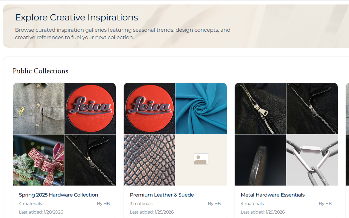 AI Visual Search Material Library for Ralph Lauren