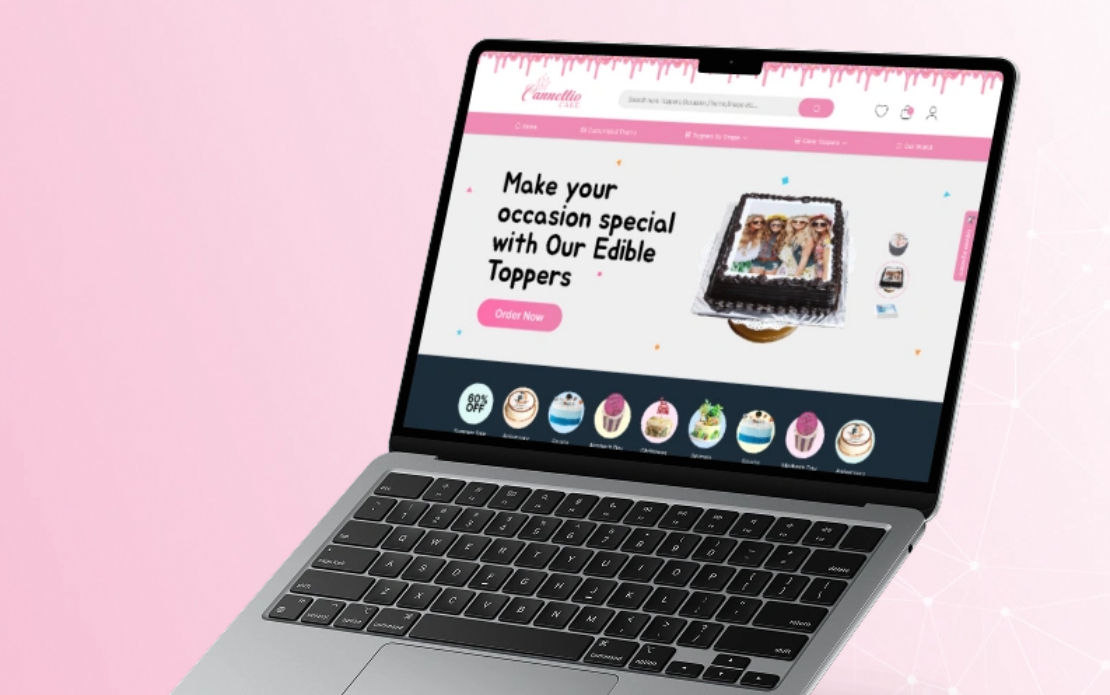 Cannellio Cakes Custom eCommerce Platform