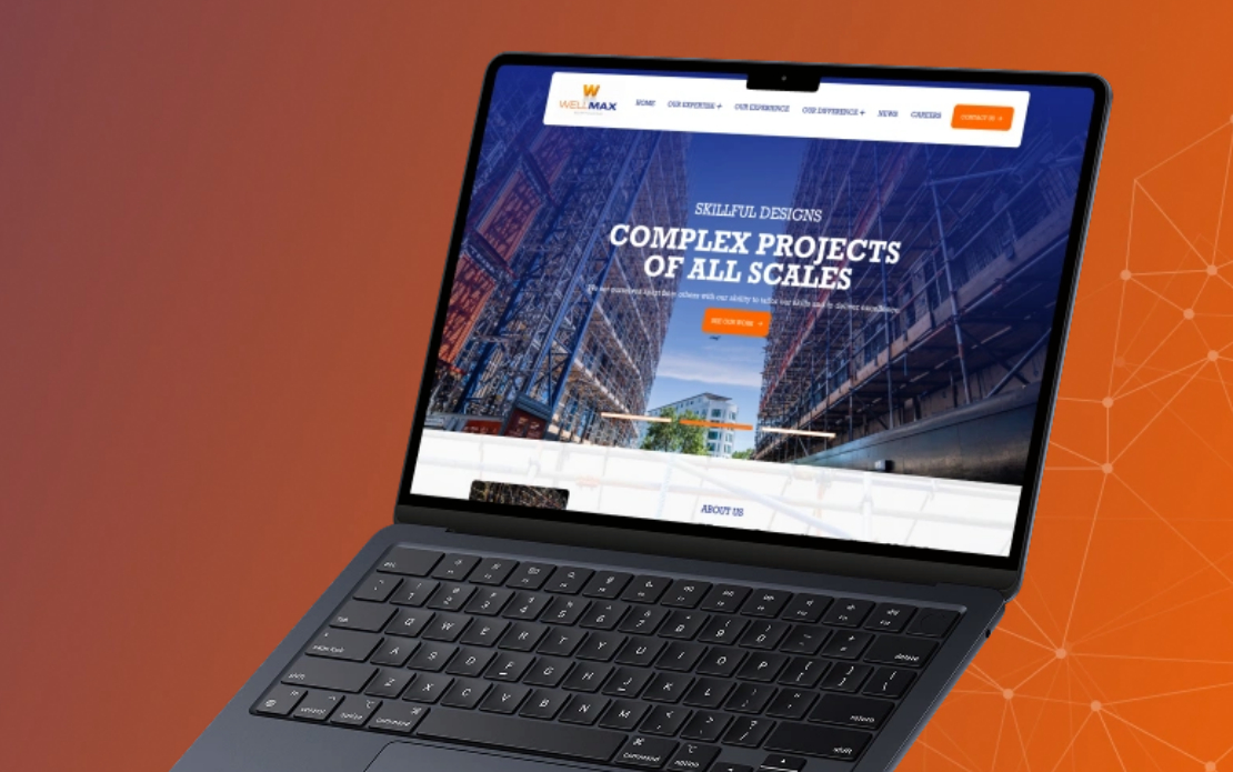Wellmax Construction Website Development