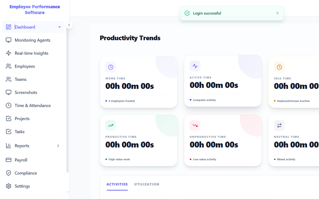 Employee monitering software