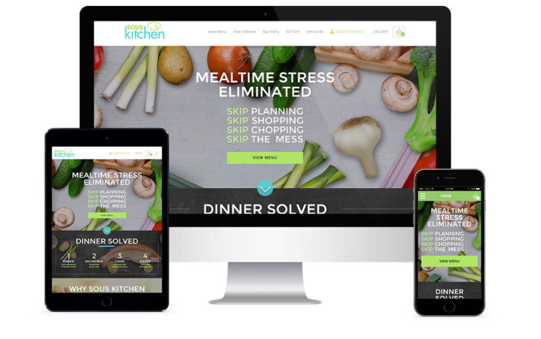 Sous Kitchen: E-Commerce Platform for Food Delivery Development