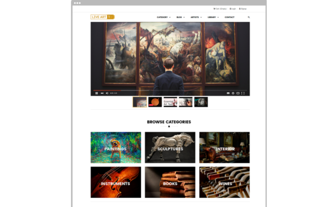 Live Art TV – Marketplace for Selling Art and Antiques Online