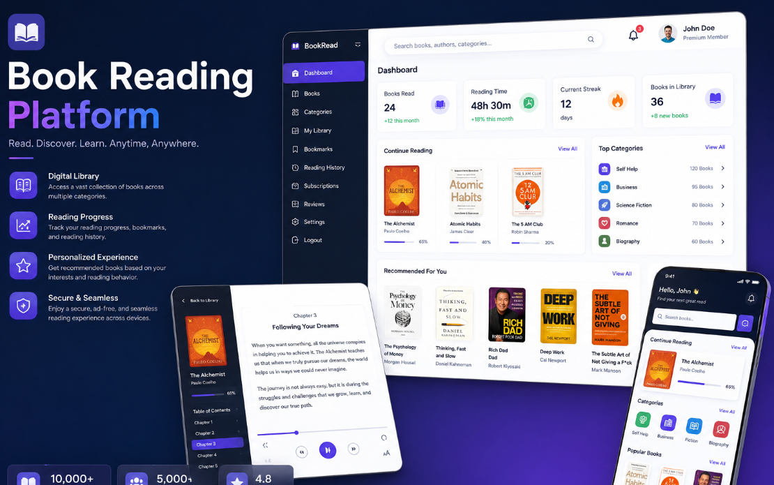 Book Reading Platform