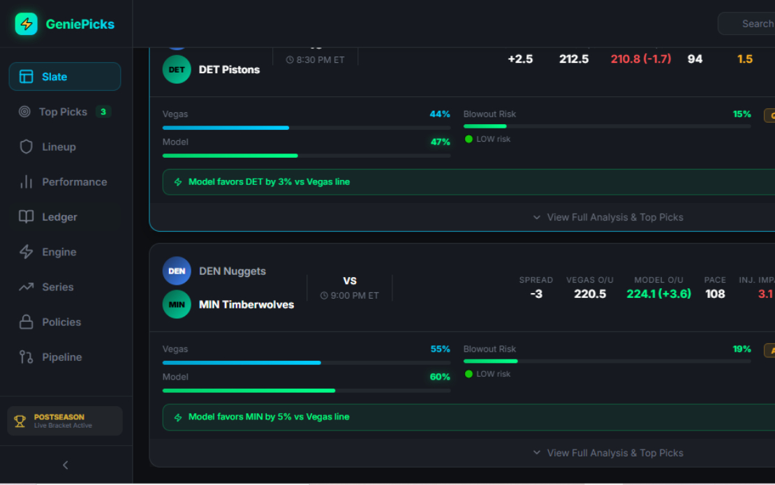 Sports Betting Management Platform