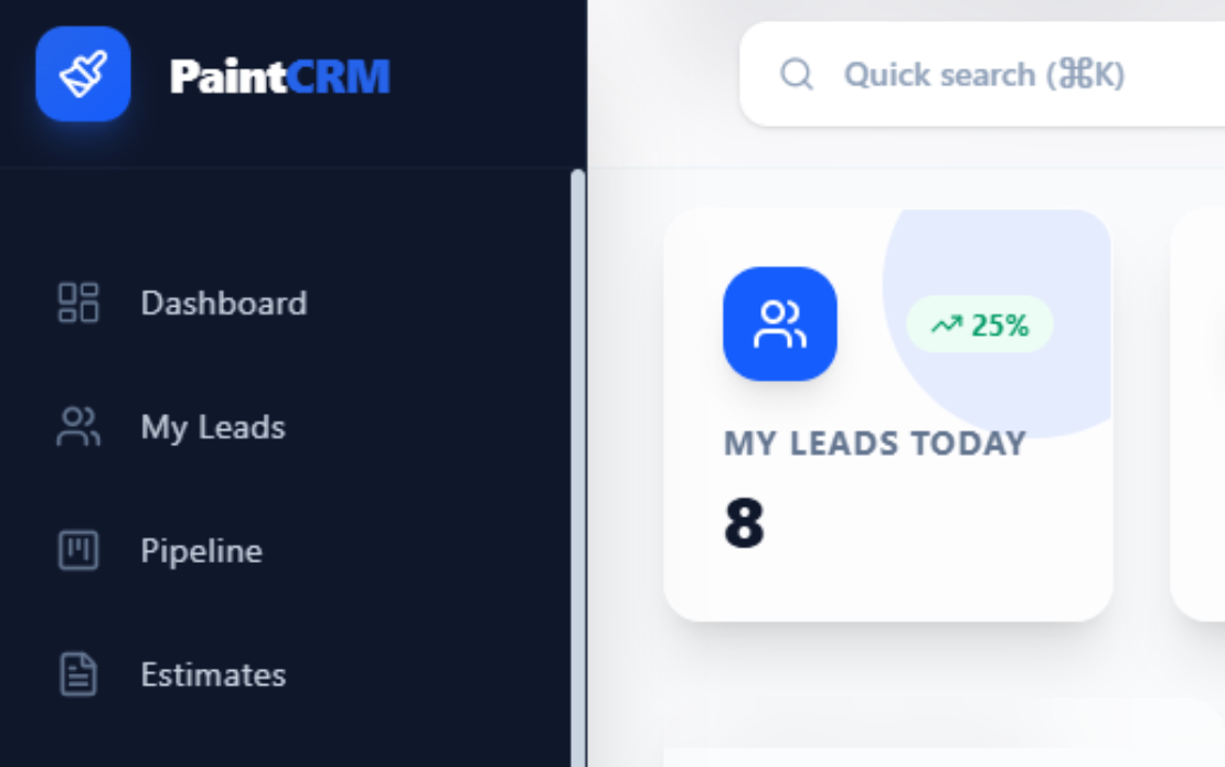 Painting Service Management Software