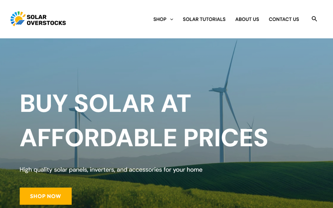 Solar Overstocks