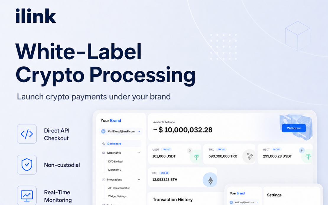 White-Label Crypto Processing