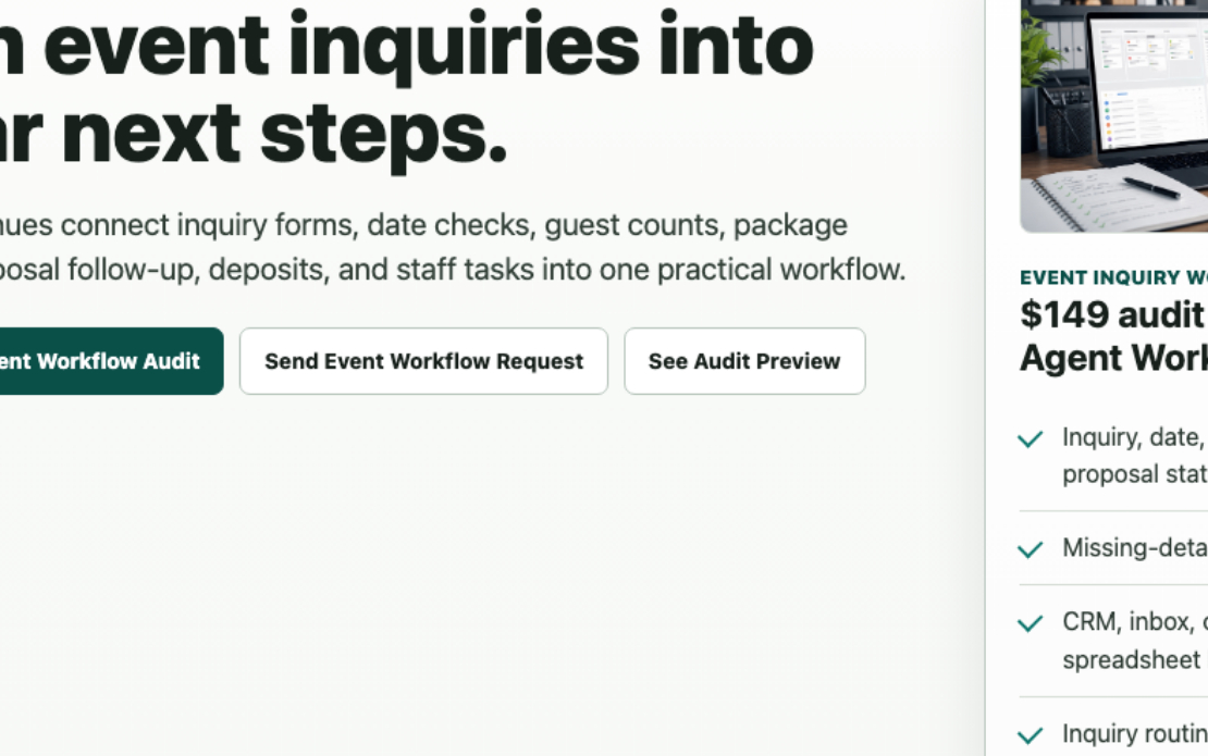Event Venue Inquiry Automation