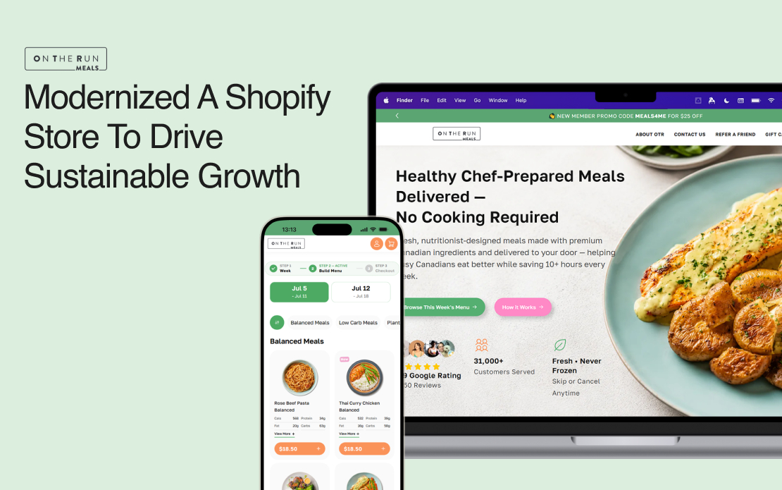 Shopify Checkout Validation Fix & Bundle Logic for OTR Meals