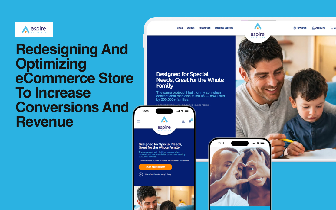 Shopify Store Development & Theme Customization for Aspire Nutrition