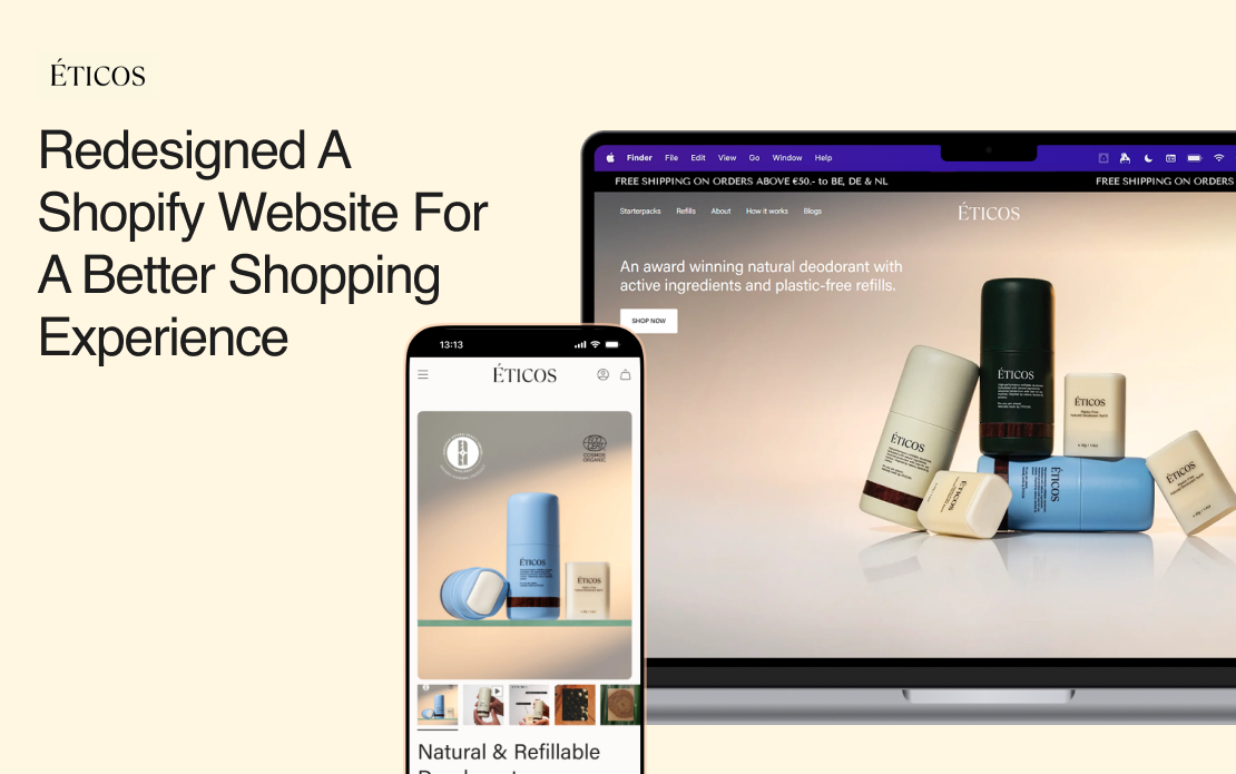Shopify Store Development for Sustainable Personal Care Brand