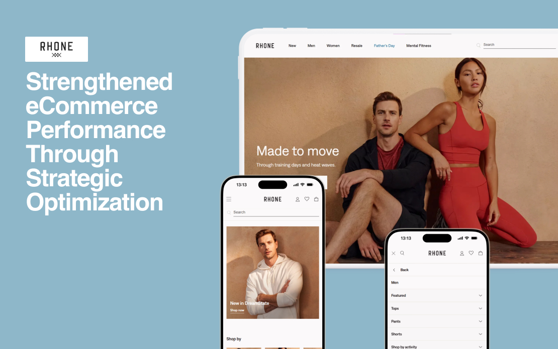 Shopify Store Design & Development for Rhone Activewear