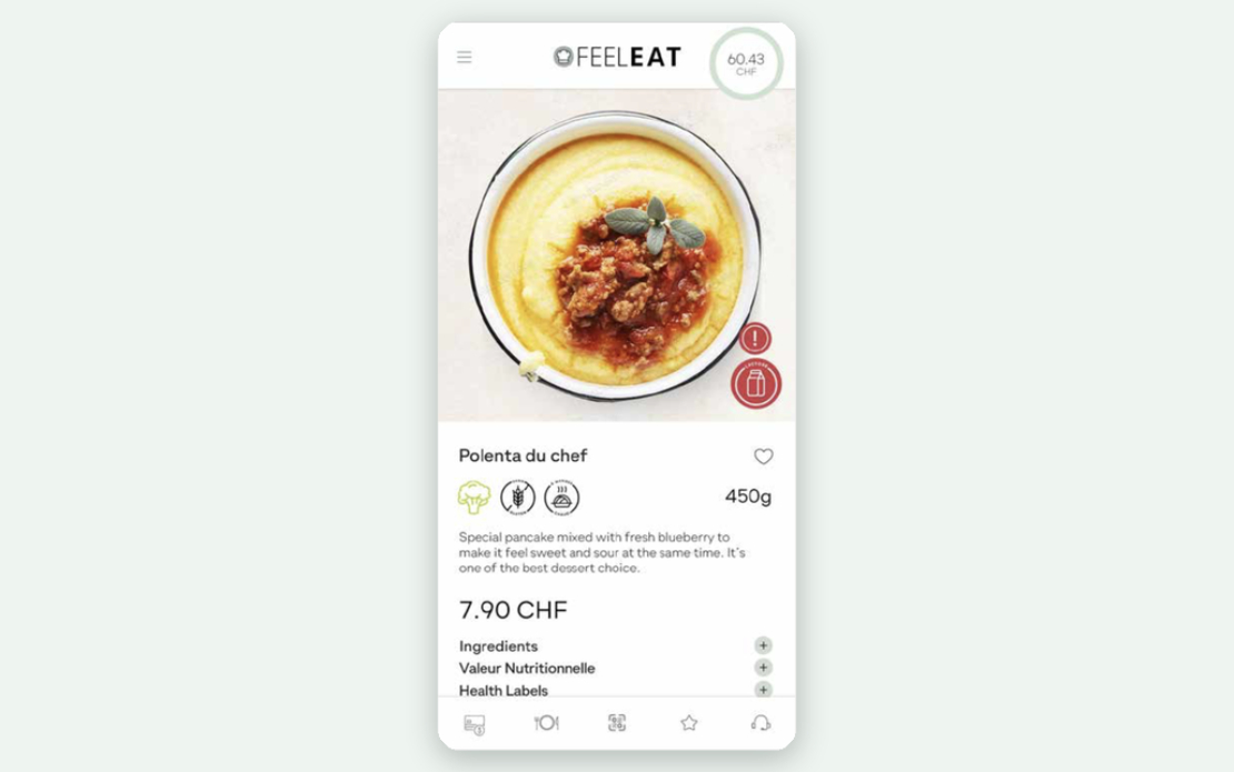 FeelEat Fresh Mobile App