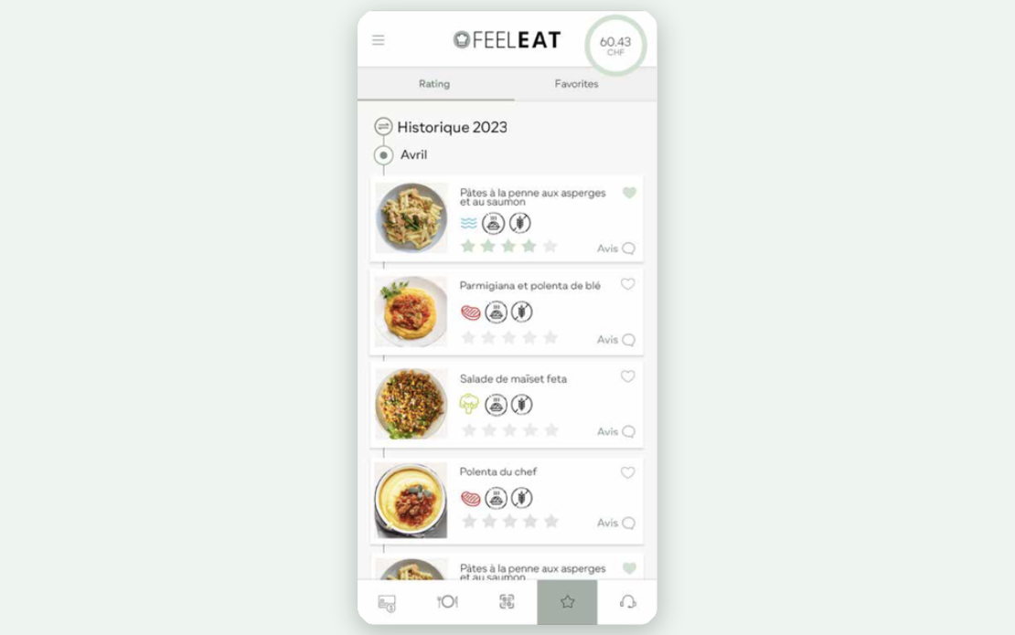FeelEat Fresh Mobile App