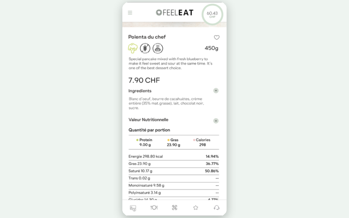 FeelEat Fresh Mobile App