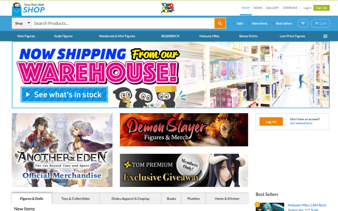 Global SEO & Digital Marketing for Tokyo Otaku Mode