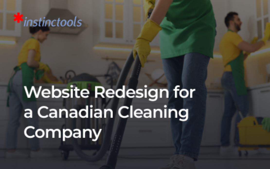 Website Redesign for a Canadian Cleaning Company