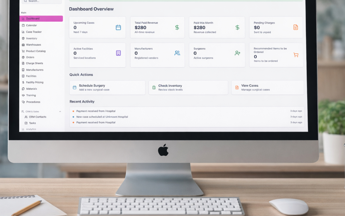 ERP for a Medical Device Distributor