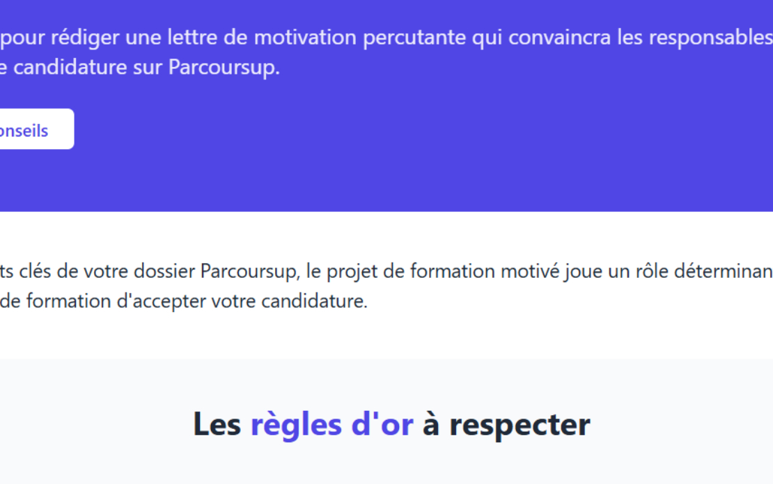 Parcoursup Zen