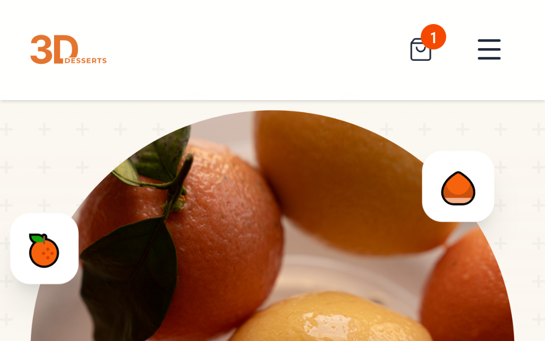 3D Desserts Malta E-commerce Website