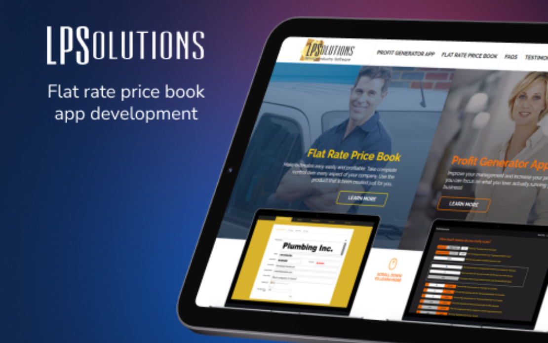 The LPSolutions Price Book — Flat Rate Price Book App