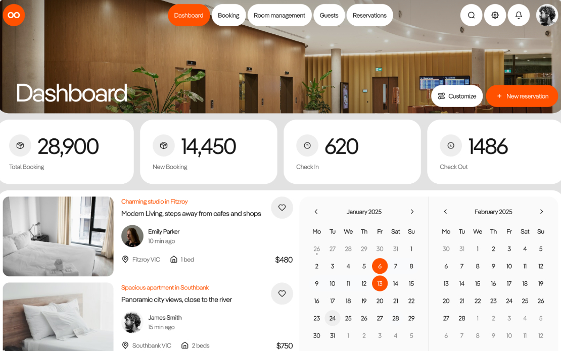 AI Concierge Agent for a Hotel Network