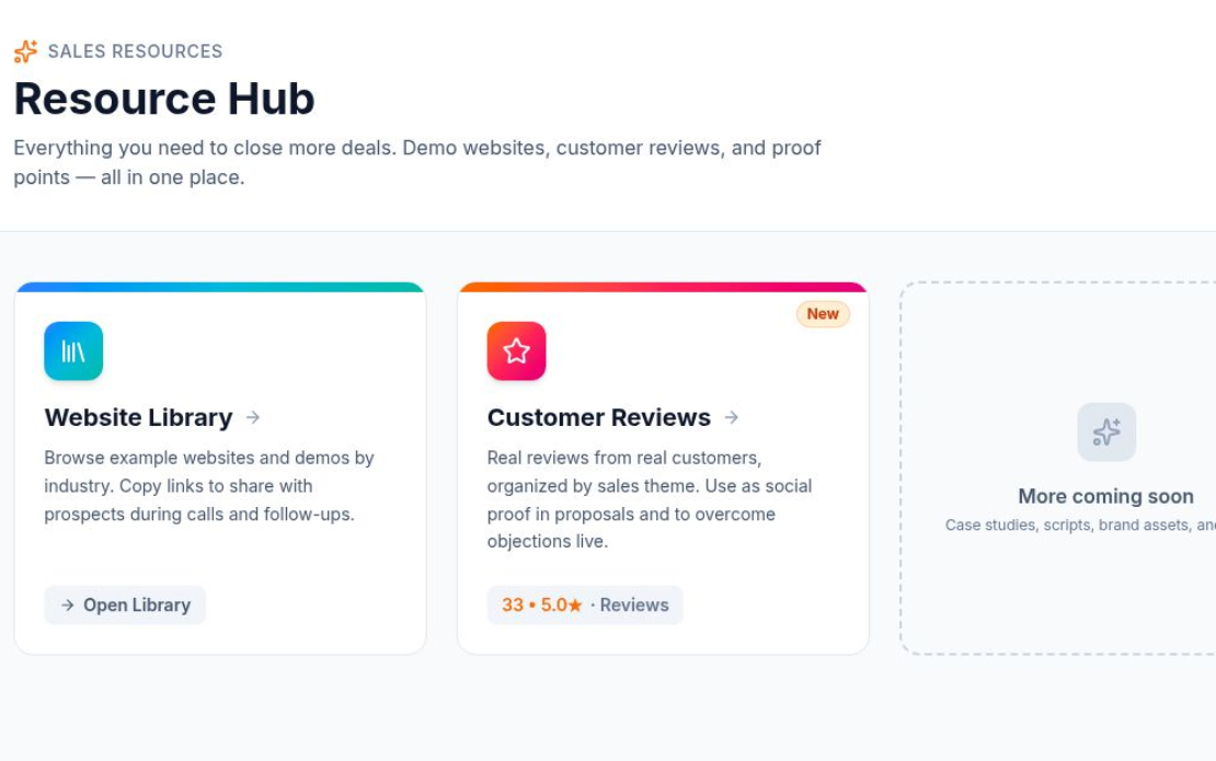 Connected Sales Enablement & Training Platform