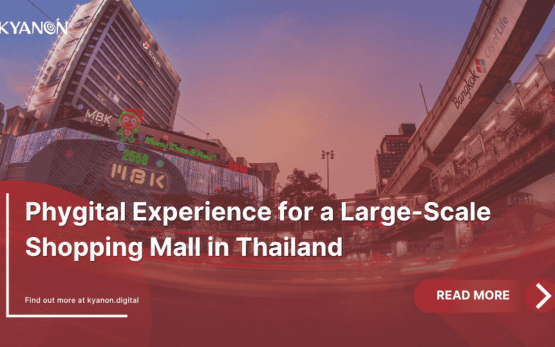 Phygital Experience for a Large-Scale Shopping Mall in Thailand