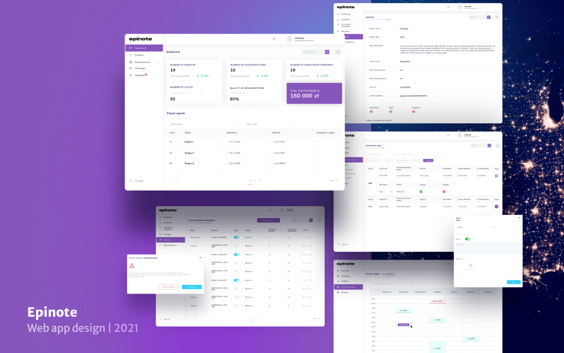 CRM Design of Advanced Data Annotation Tool
