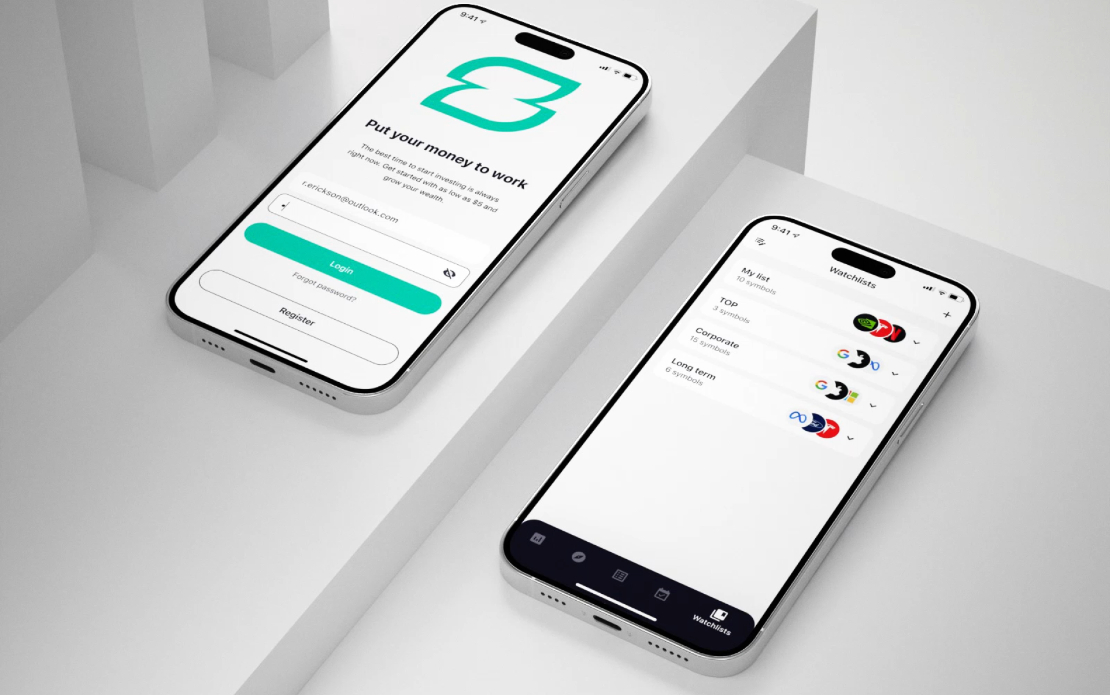 Mobile App UX/UI Design for Kuwaiti Investment Platform