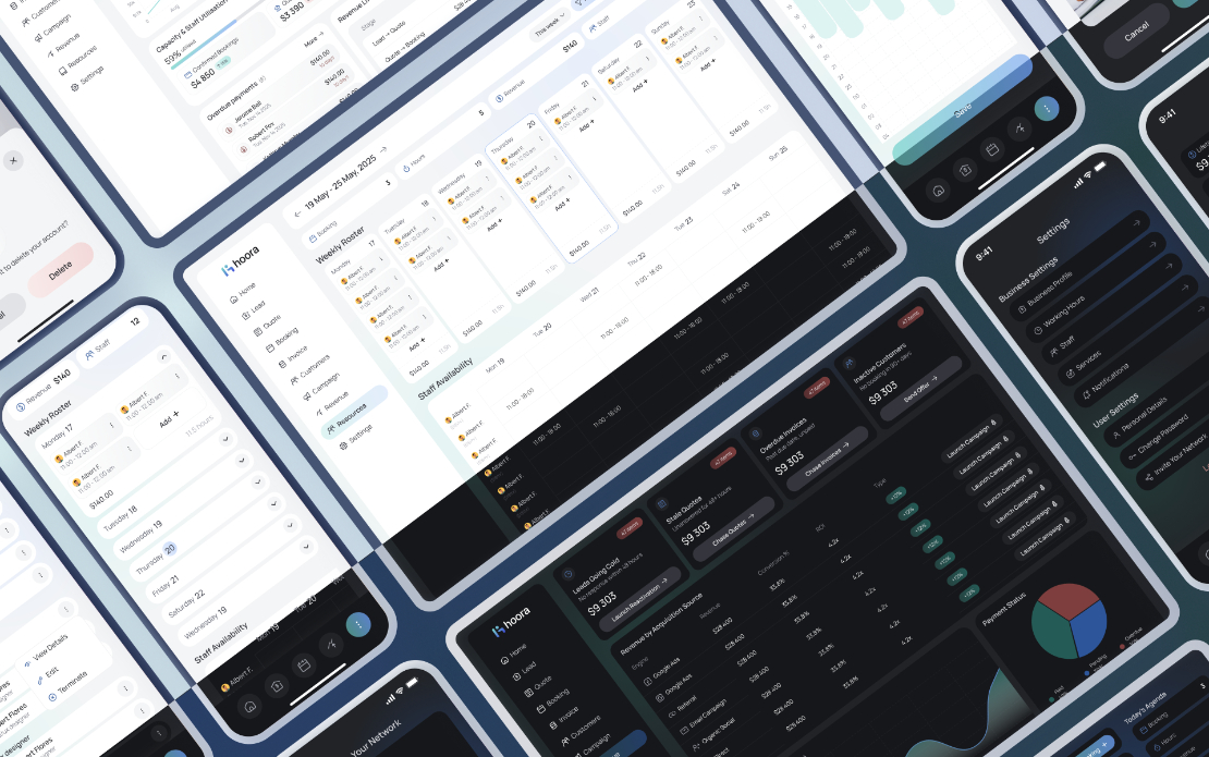 Hoora - AI SaaS Platform for Service Businesses