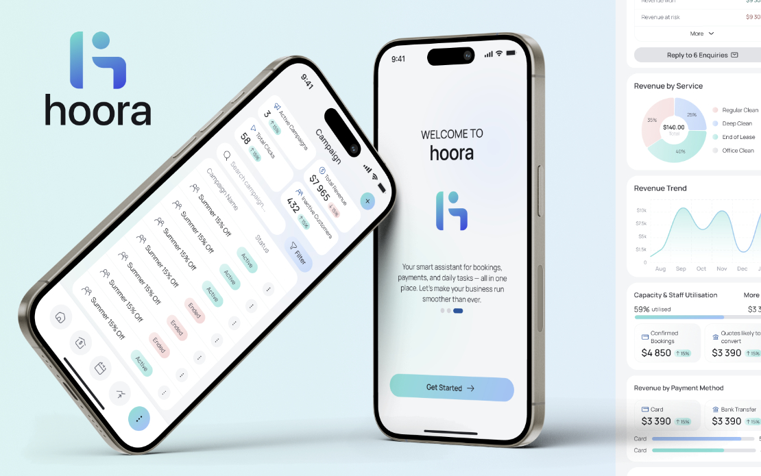 Hoora - AI SaaS Platform for Service Businesses