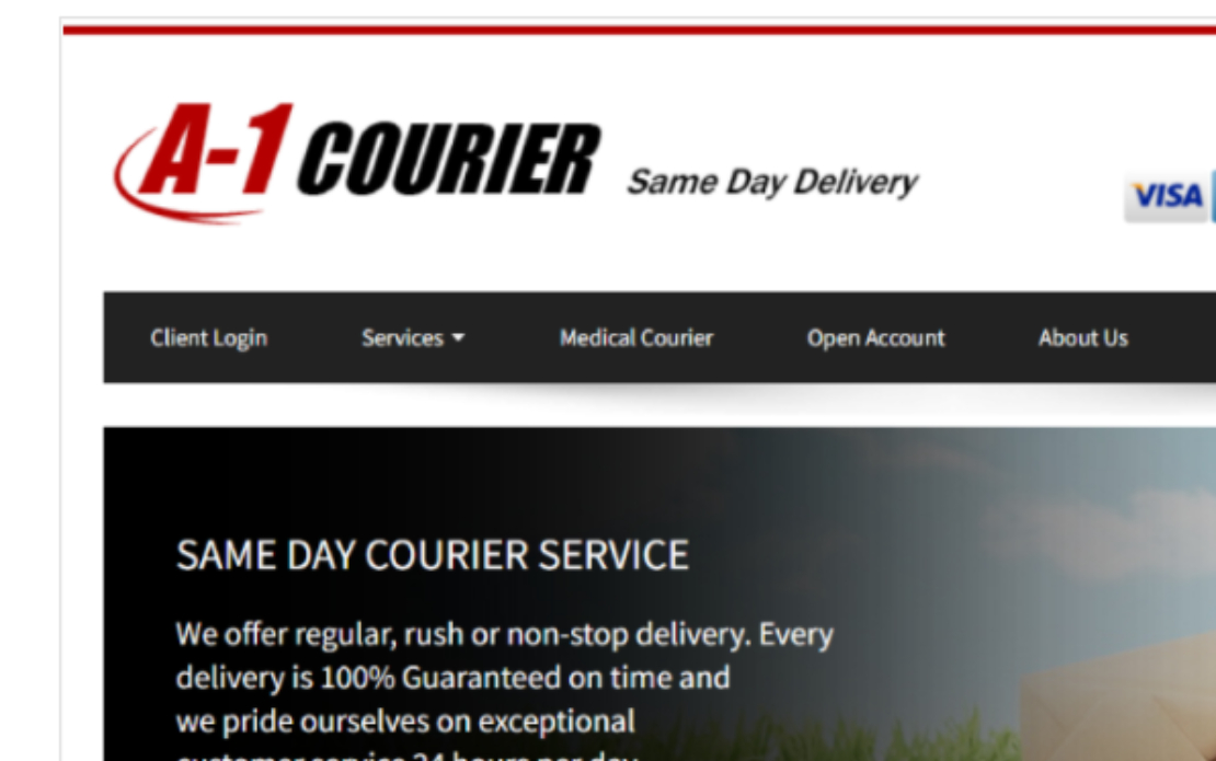 Beat Competitors of A-1 Courier in SEO