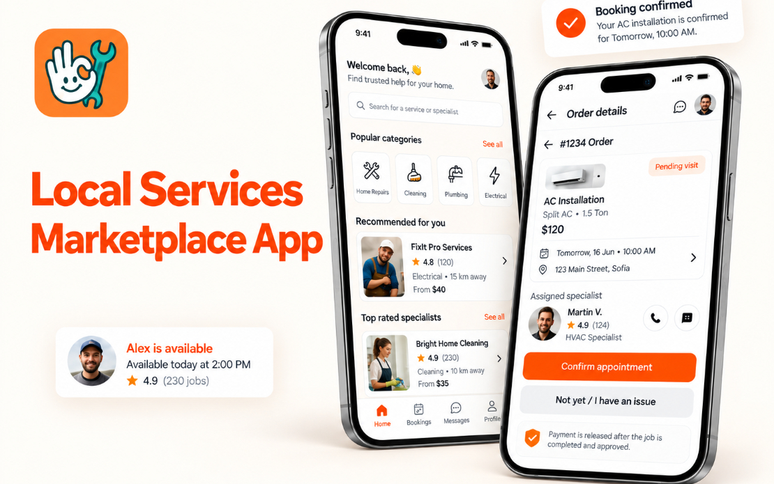MyMaestor: Two-Sided Services Marketplace