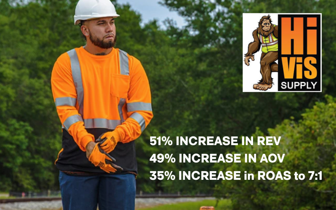 Online Growth Through Client / Agency Engagement for HiVis Supply