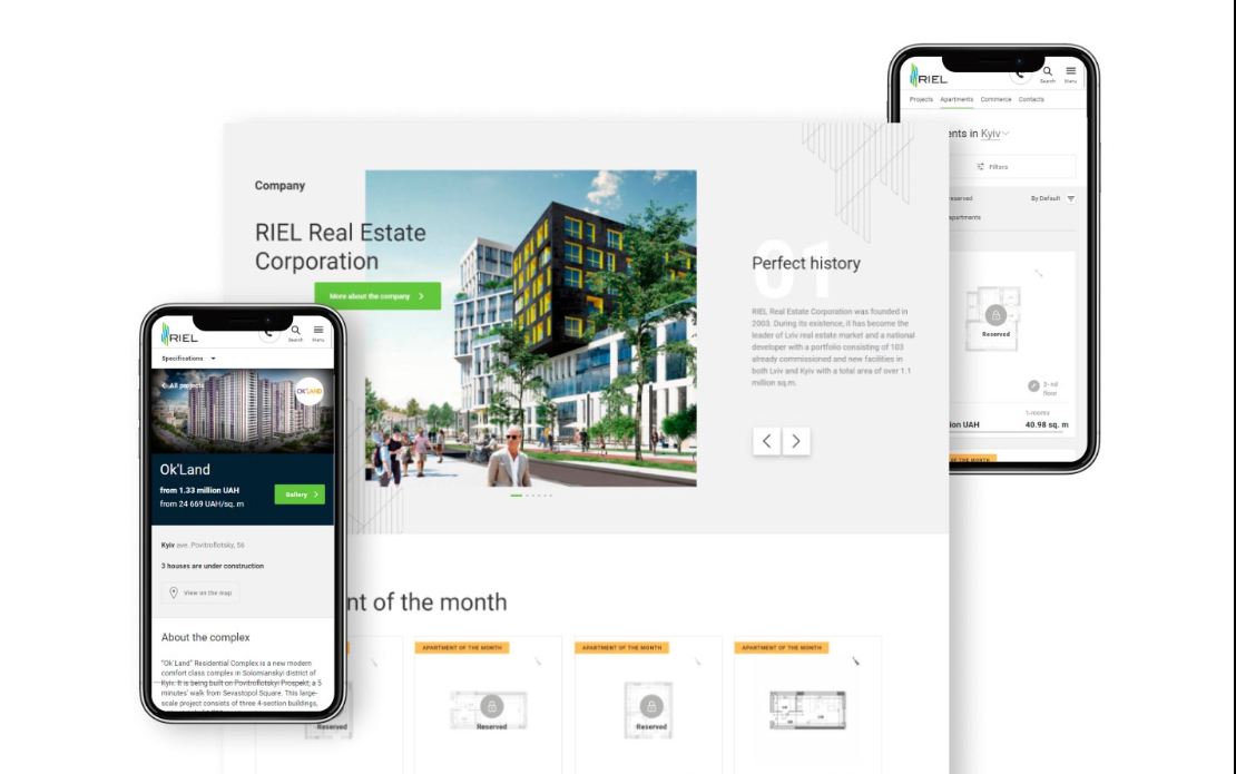 Web-Ecosystem for Real Estate Corporation