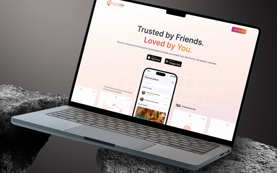Trusted Tastes: restaurant discovery app
