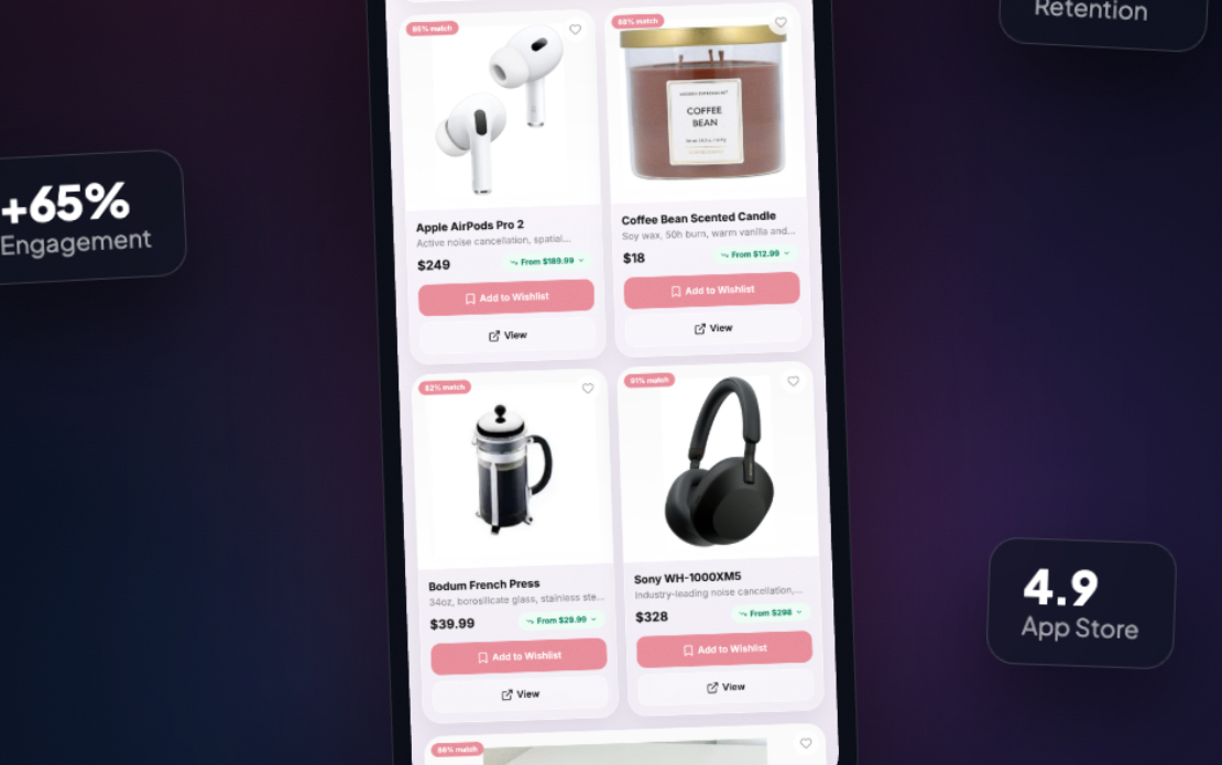 GiftX: AI gifting app for iOS and Android