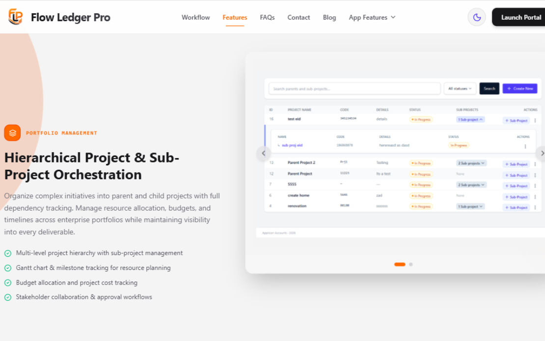 Flow Ledger Pro | Accounting & ERP Software