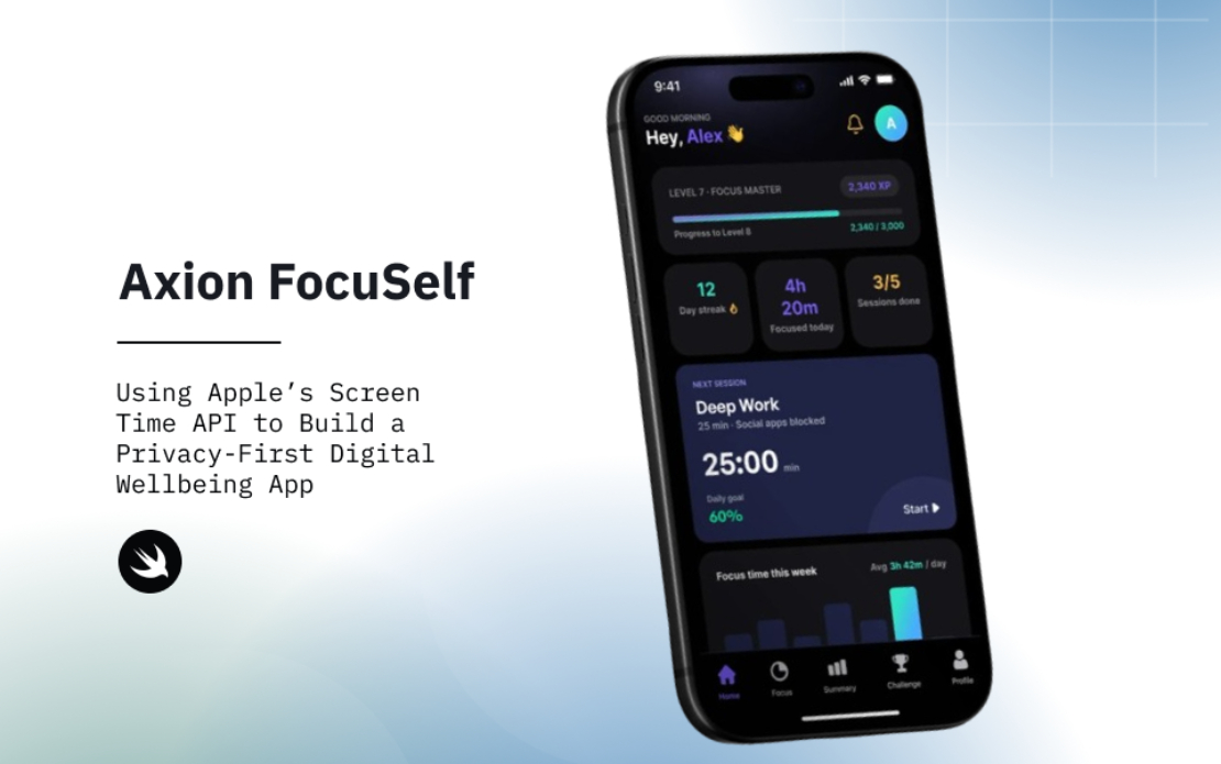 Axion FocuSelf — iOS Time Management App