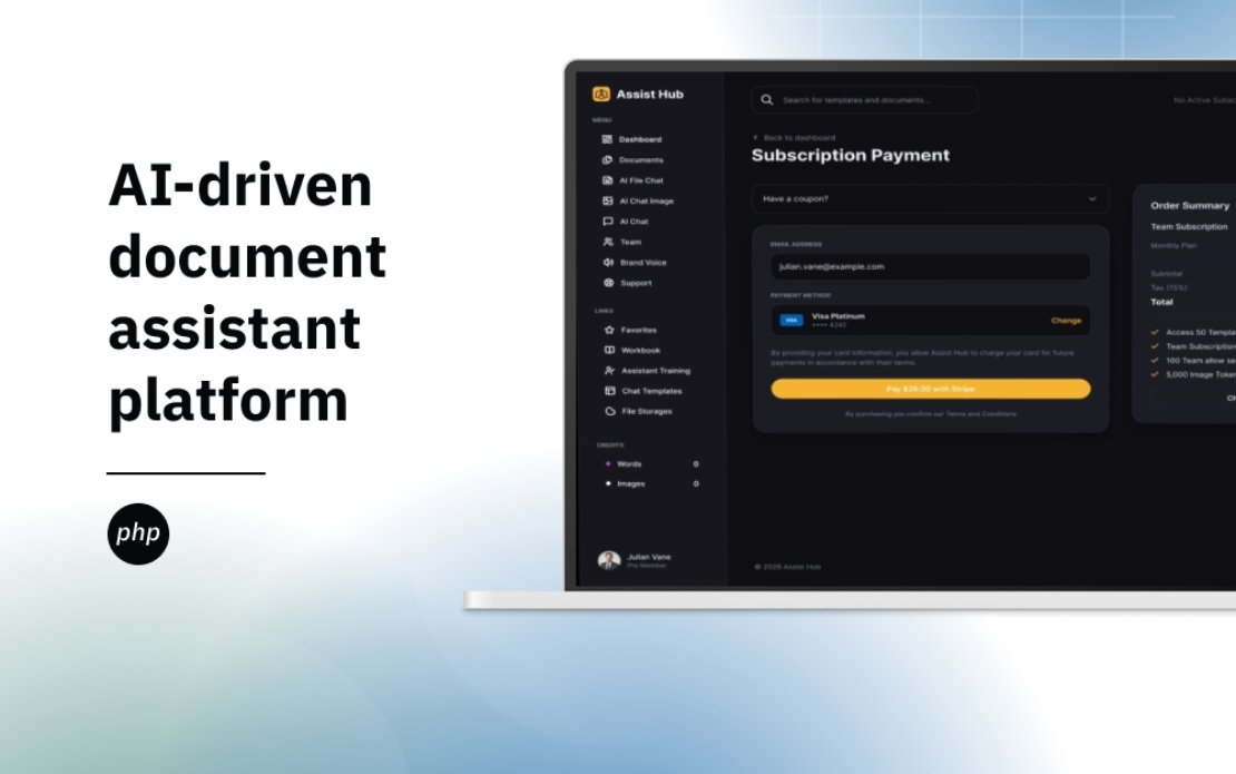 AI-Driven Document Assistant Platform for Secure Enterprise Collaboration
